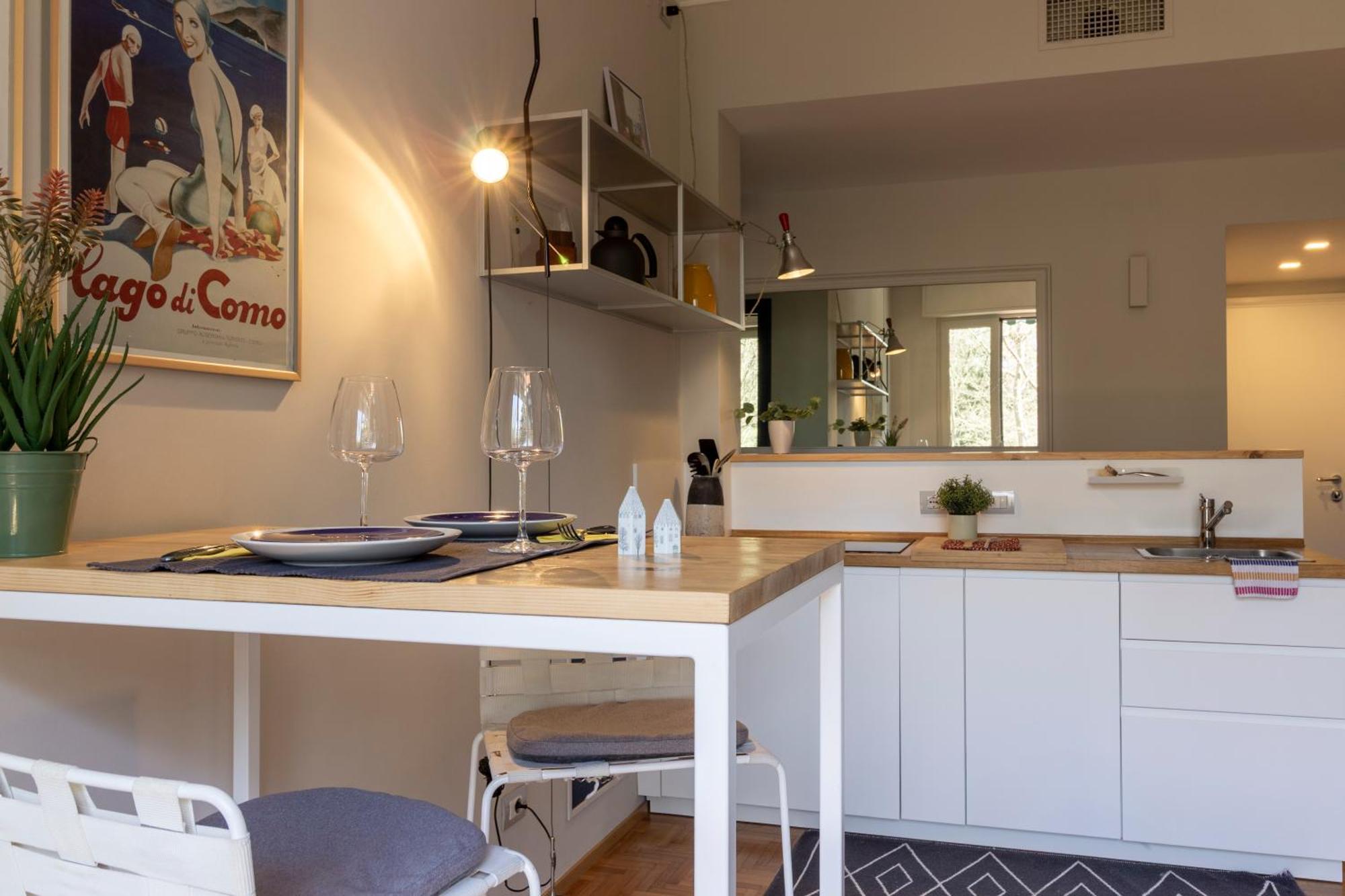 Apartament Cosy In The Park Como Zewnętrze zdjęcie